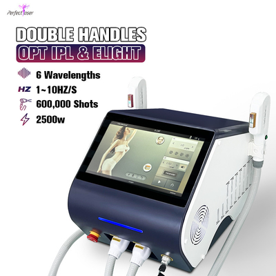 OEM Portable IPL Laser Hair Removal Machine 600000 Shots 2500W