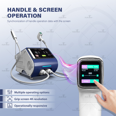 AC220V / 50Hz τροφοδοσία 808nm Diode Laser αφαιρέτης μαλλιών με συχνότητα 1-10HZ